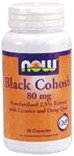 Black Cohosh 90 Caps 80 mg By NOW Foods