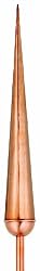 51" Handcrafted "Zeus" Pure Polished Copper Cupola Finial