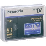 Panasonic AYDVM83PQ Professional Quality Pro MiniDV Tape