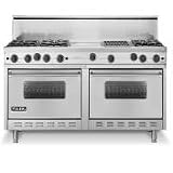 Viking 60 in Ultra Premium 6 Open Burner, Grill, and Griddle Gas Range - VGRC605-6GQD/VGRC6056GQD