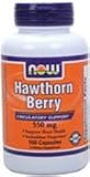 Hawthorn Berry 100 Caps 550 mg By NOW Foods