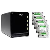Data Robotics Drobo 4 TB Bundle 04DD1-10EARS-4 - Includes One Drobo and Four 1 TB WD Caviar Green Hard Drive (Black)