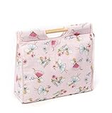 Knit Bag Fairy on Pink - Sewing Storage Gift Idea!