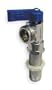 Industrial Grade 1APZ9 Washing Machine Valve, 1/2 In, Blue