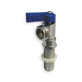 Industrial Grade 1APZ9 Washing Machine Valve, 1/2 In, Blue