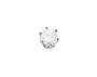 23k Rhodium Electroplated Tie Tack