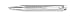 Caran D'ache Ecridor XS Maya, Silver Coated/Rhodium Coat .5mm Pencil - CA-404346