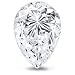0.04 Cts VS2-SI1 Quality of 2.0x2.8x1.2 mm Pear Loose White Diamond