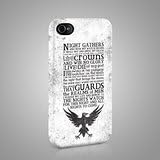 Night Watch Oath GAME OF THRONES STARK LANNISTER TARGARYEN CASE HARD COVER FOR Candy Case - iPhone 5 5S