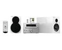 Yamaha Piano Craft E 330 Kompaktanlage (2x20W, Apple iPod Dock, USB, MP3) silber/schwarz