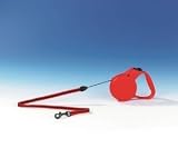 Flexi Classic Retractable Cord Leash Red 16 Foot - CLASSIC 1-5