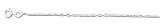 Solid Sterling Silver 18 Oval Link Chain