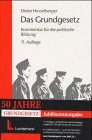 Das Grundgesetz. Kommentar für die politische Bildung