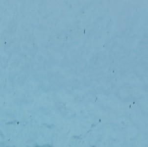 4 inch X 4 inch Dichroic Light Blue/Gold On Thin Black Glass - 96 Coe