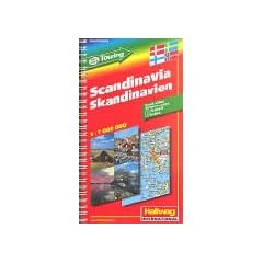 Hallwag Strassenatlanten, Skandinavien, DK-S-FIN-N-Touring: Transit, Index