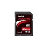 SanDisk SDSDHV-016G-A15 16GB Video HD SDHC Card (Black)