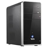 Asus Black & Silver Mini Tower PC Computer Case