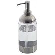 Forma Soap Dispenser (Stainless Steel/Clear) (8 1/2"H x 3"Dia.)