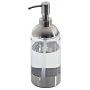 Forma Soap Dispenser (Stainless Steel/Clear) (8 1/2"H x 3"Dia.)