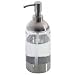 Forma Soap Dispenser (Stainless Steel/Clear) (8 1/2"H x 3"Dia.)