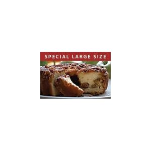 Large CoffeeCakes.com Apple Walnut Coffee Cake by CoffeeCakes.com