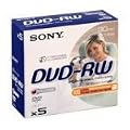 SONY 8cm DVD-RW 1.4GB/30 min [1x-2x] 5-pack Blister