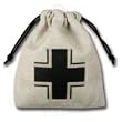 Q-Workshop: Battle Bag: Germany (Iron Cross) - Dice Bag in Linen