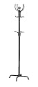 Coat Rack/Stand in Satin Black Metal Spider Style