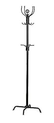 Coat Rack/Stand in Satin Black Metal Spider Style