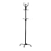 Coat Rack/Stand in Satin Black Metal Spider Style