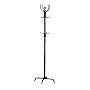 Coat Rack/Stand in Satin Black Metal Spider Style