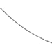 14K White Gold Diamond Cut Wheat Chain - 16 inches