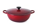 Le Creuset 2-3/4-Quart Soup Pot, Red