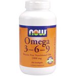 NOW Foods, Omega 3-6-9 1000 mg - 250 Gels