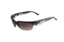 DSO "BOOST" -Black to Clear Faded Backspray frame/ Smoke gradient lens