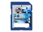 Electronics : Palm 64Mb Storage Memory Expansion SD Card for m125, m130, m500 & Tungsten series