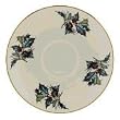 Lenox Winter Greetings Gold Banded Ivory China Saucer