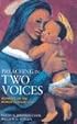 Preaching in Two Voices: Sermons on the Women in Jesus' Life