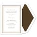 Pink & Brown Invitation Baby Wedding