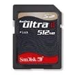 Sandisk 512 MB Secure Digital Ultra II (SDSDH-512-901, Retail Package)