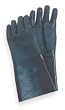 Condor 3BA52 Glove, PVC, Rough, Black, Size Large, Pr