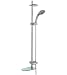 Grohe 28 574 AV0 Movario 5 Shower System, Infinity Satin Nickel