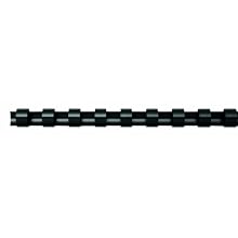 Fellowes Plastic Comb Bindings, 1 Inch, 200-Sheet Capacity, Black, 10 per Pack (52383)