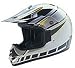 HCI DOT Kids Motocross Dirt Bike Helmet K60 Silver Image