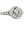 Round CZ Antique Style Ring (size: 6)
