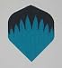 4 sets Blue Flame Nylon Standard flights - Cloth, Fabric, Ripstop