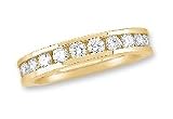 Certified, 18kt. Gold, 1 ct. tw. Diamond Anniversary Ring