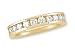 Certified, 18kt. Gold, 1 ct. tw. Diamond Anniversary Ring