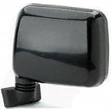 88-93 ISUZU PICKUP MIRROR LH (DRIVER SIDE) TRUCK, Manual, Black, For Japan Built Cars... by Parts Train