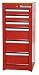 Westward 2CZX5 Side Cabinet, 15 Wx18 Dx33 3/4 In H